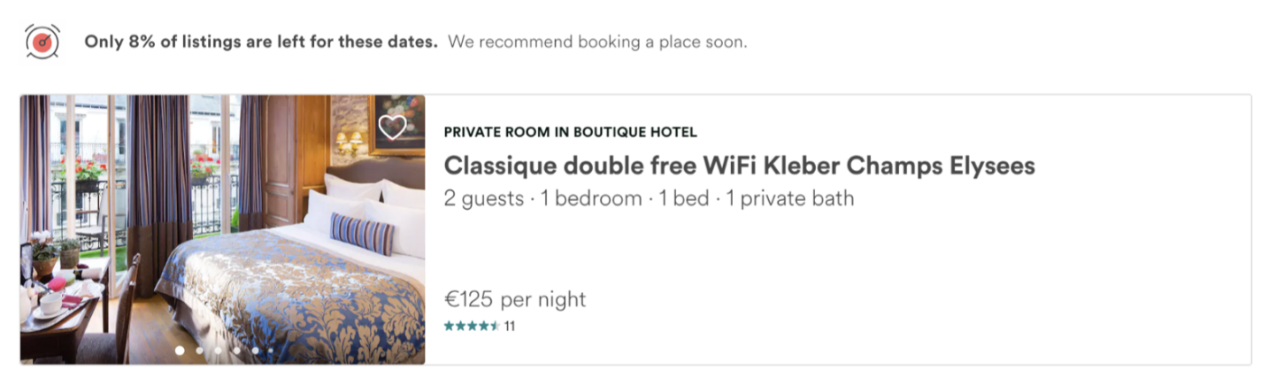 gamification airbnb scarcity