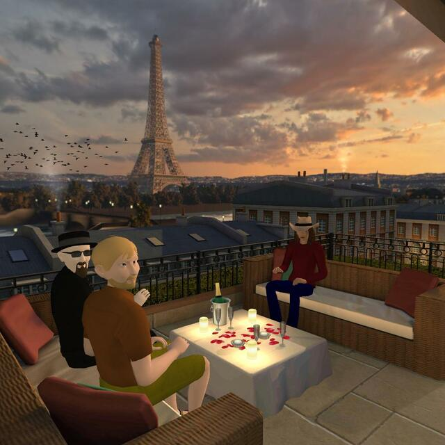 The Octalysis Group meeting in Virtual Reality Paris