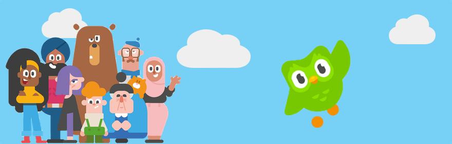 Duolingo Gamification visual header