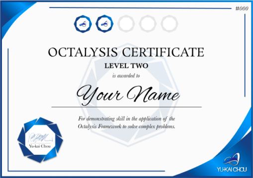 Octalysis Certificate Level 2