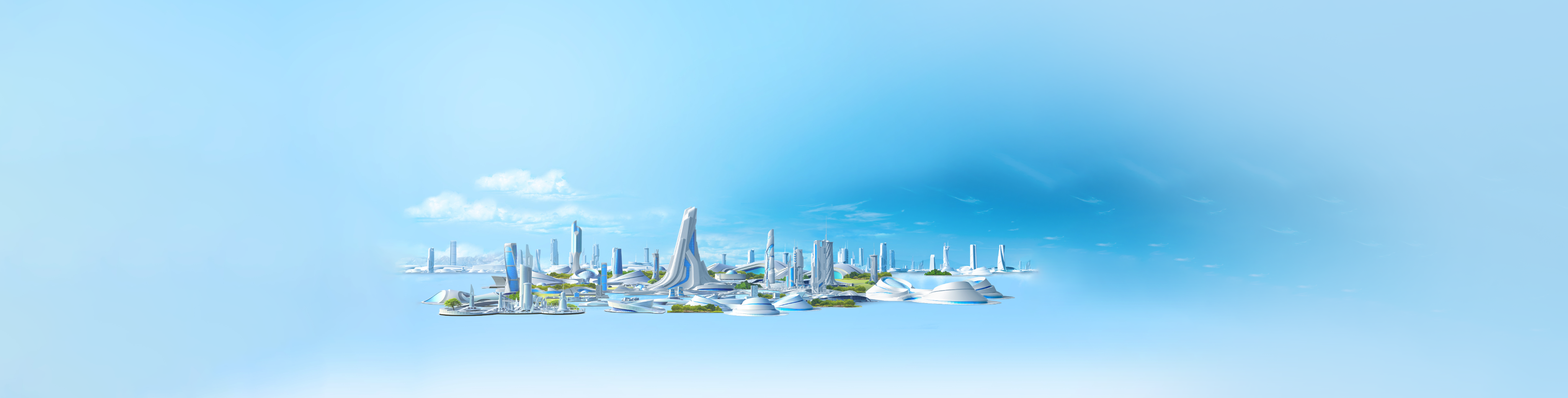 Image of a futuristic city scape. | The Octalysis Group