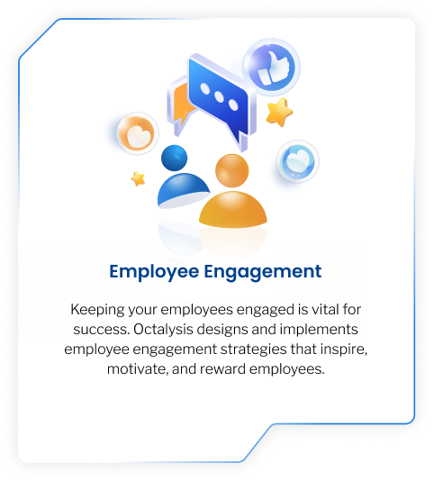 Graphic illustrating employee engagement strategies. | The Octalysis Group
